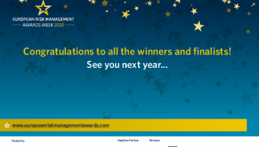 winners of european risk management awards 2020