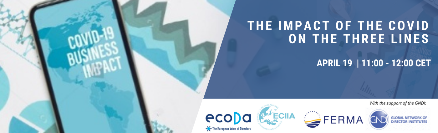 Join our joint webinar with ecoDa and ECIIA THE IMPACT OF THE COVID ON THE THREE LINES